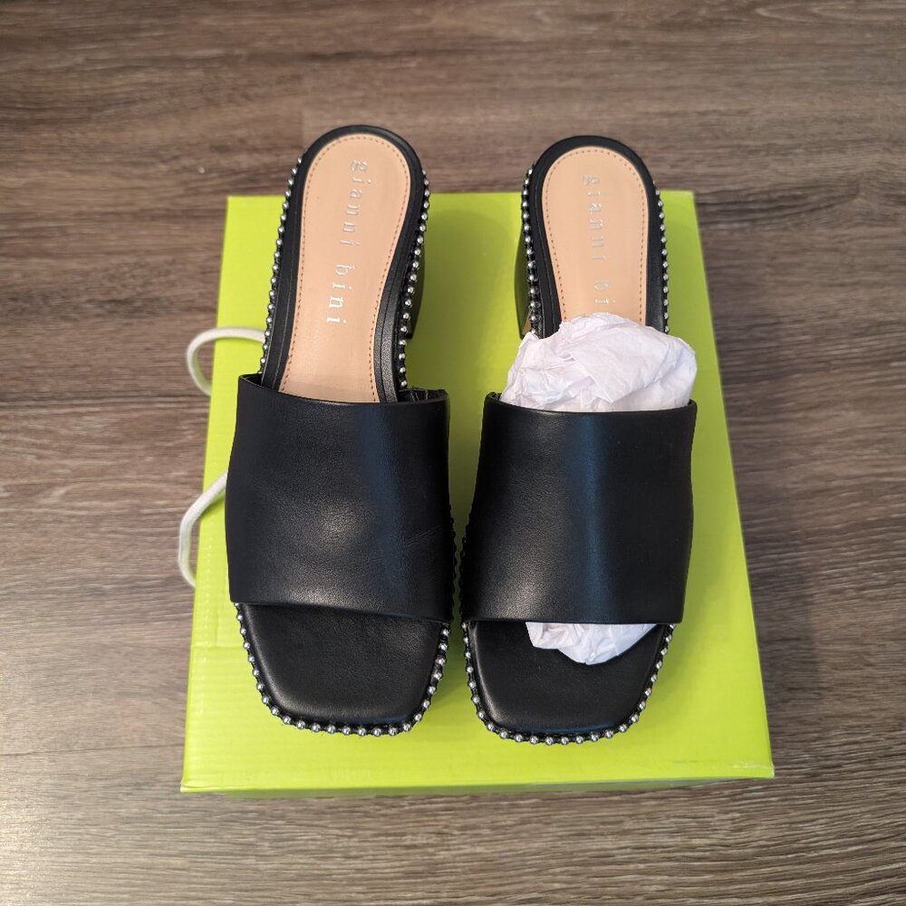 Studded Platform Heels